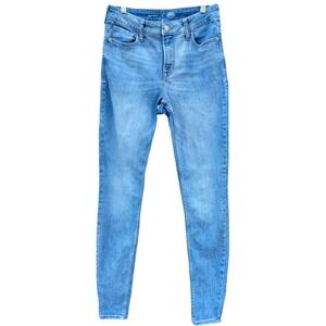 Old Navy Rockstar Super Skinny High Rise‎ Women's Denim Jeans Size 4 Tall Long